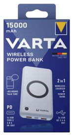 Varta-57908-101-111-batteria-portatile-Polimeri-di-litio--LiPo--15000-mAh-Carica-wireless-Bianco