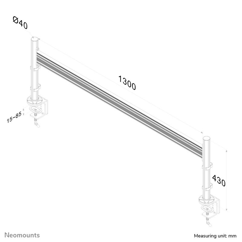 Neomounts-Barra-portastrumenti-per-monitor