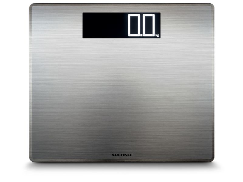 Soehnle-Style-Sense-Safe-300-Rettangolo-Stainless-steel-Bilancia-pesapersone-elettronica