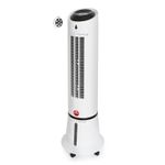 Macom Breeze Tower Ventilatore Raffrescatore evaporativo a torretta oscillante Telecomando incluso