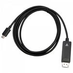 V7 V7USBCDP14-2M cavo e adattatore video DisplayPort USB tipo-C Nero