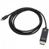 V7-V7USBCDP14-2M-cavo-e-adattatore-video-DisplayPort-USB-tipo-C-Nero