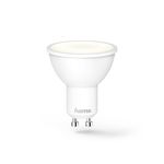 Hama 00176585 Lampadina a risparmio energetico Chiara, Luce diurna, Bianco caldo, Bianco 5,5 W GU10