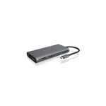 RaidSonic IB-DK4050-CPD hub di interfaccia USB 3.2 Gen 1 (3.1 Gen 1) Type-C 5000 Mbit-s Antracite