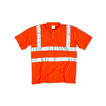 Deltaplus Polo Panoply Offshore-Hv Taglia M Arancio Fluo