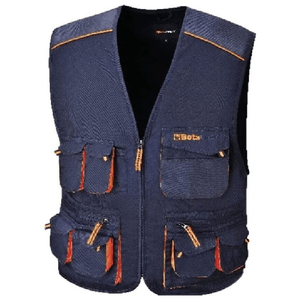 BETA Gilet easy twill 180gr blue tg.xxxxl