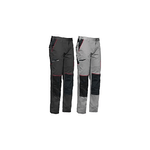 Issaline Pantalone Stretch Boom Grigio Taglia L