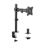 Link Accessori LKBR06 supporto da tavolo per Tv a schermo piatto 68,6 cm (27') Morsa-Bullone di ancoraggio Nero