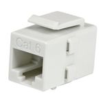 StarTech.com Accoppiatore di rete jack Keystone RJ45 Cat 6 bianco - F/F