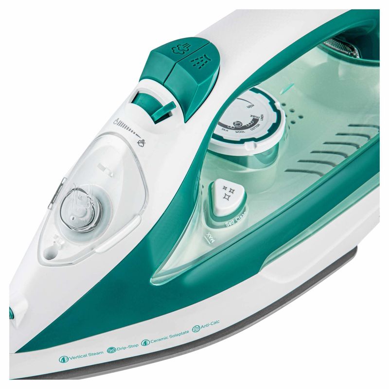 Sencor-SSI-6100GR-ferro-da-stiro-Ferro-a-vapore-Ceramica-2600-W-Verde