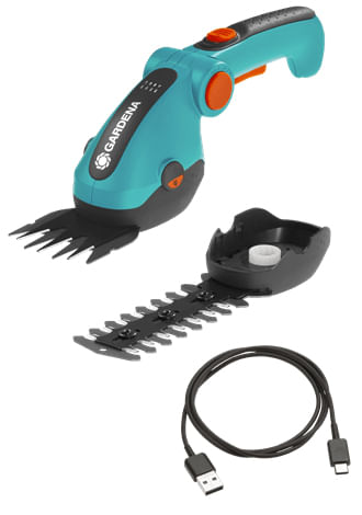 Gardena-9888-20-cesoia-per-erba-cordless-8-cm-36-V-Ioni-di-Litio-Turchese