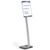 Durable-481323-stand-informativo-e-supporto-per-brochure-A3-Acrilico-Argento
