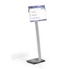 Durable-481323-stand-informativo-e-supporto-per-brochure-A3-Acrilico-Argento