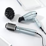 BaByliss-Hydro-Fusion-Hydro-Fusion-Air-Styler-Spazzola-ad-aria-calda-Caldo-Colore-acqua-Nero-Metallico-700-W-25-m