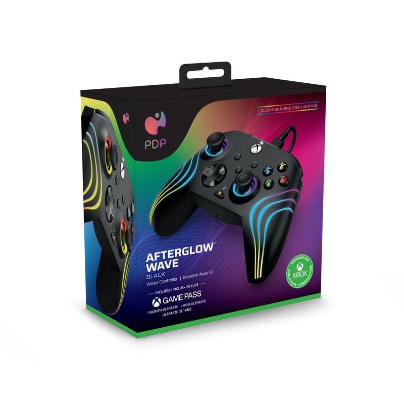 PDP-Afterglow-Wave-Nero-USB-Gamepad-PC-Xbox-One-Xbox-Series-S-Xbox-Series-X