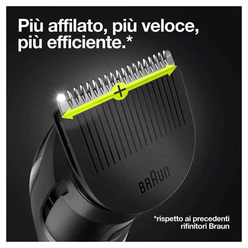 Braun-All-in-one-Rifinitore-Tutto-In-Uno-5-MGK5355-Regolabarba-Uomo-7-In-1-Tagliacapelli-Per-Viso-Capelli