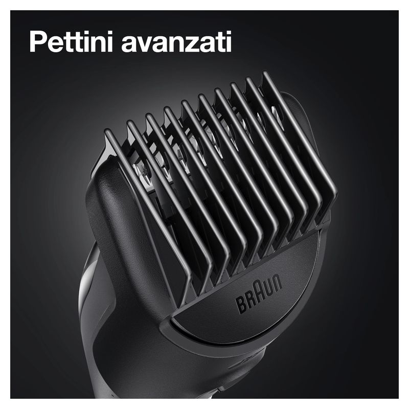 Braun-All-in-one-Rifinitore-Tutto-In-Uno-5-MGK5355-Regolabarba-Uomo-7-In-1-Tagliacapelli-Per-Viso-Capelli