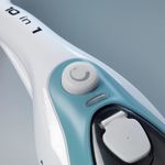 Ariete 4164 Steam mop 10 in 1 - Scopa lavapavimenti a vapore - Uccide 99,9% di germi e batteri - Kit accessori