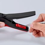 Knipex-PreciStrip16-pinza-spellacavi-Nero-Rosso