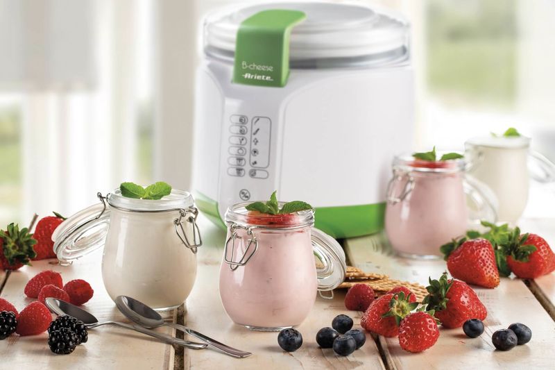 Ariete-615-B-Cheese-Macchina-per-formaggio-e-yogurt-500-W-Bianco-e-Verde