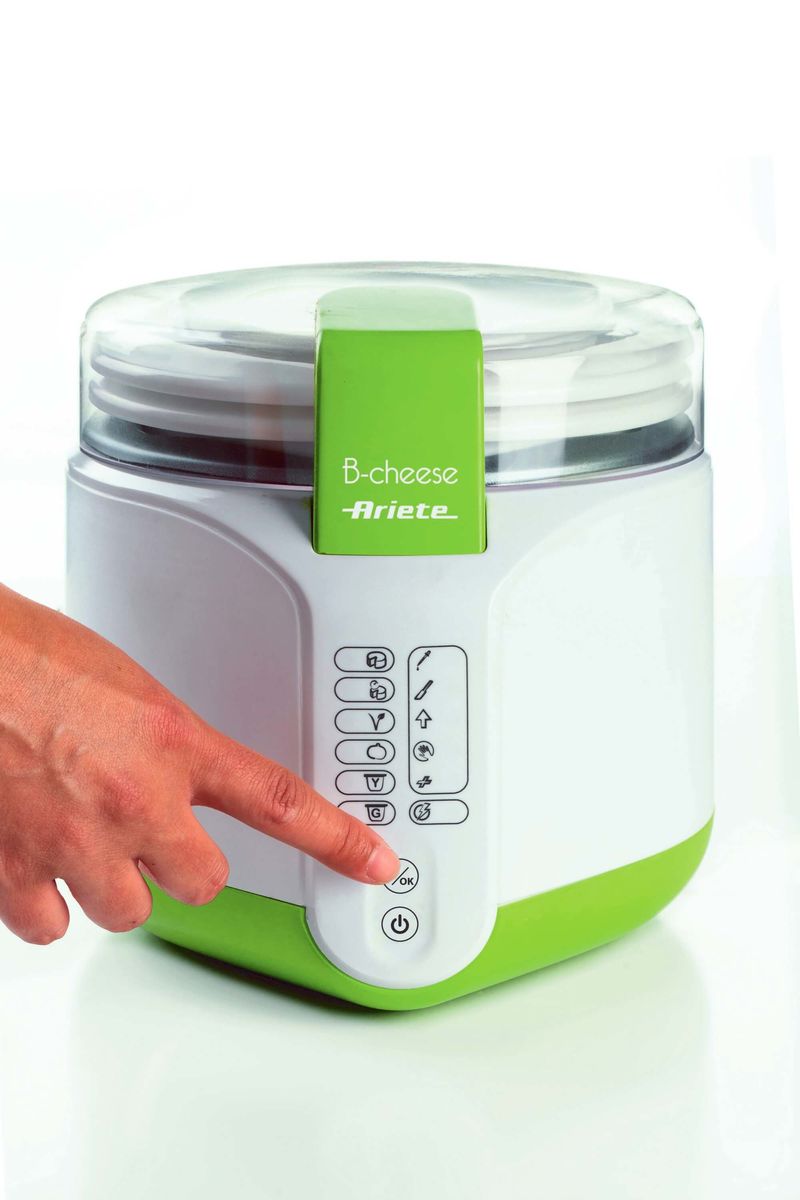 Ariete-615-B-Cheese-Macchina-per-formaggio-e-yogurt-500-W-Bianco-e-Verde