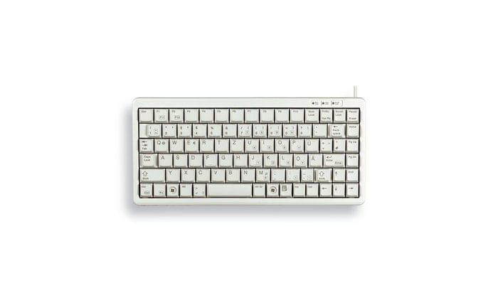 CHERRY G84-4100 tastiera Universale USB QWERTY Inglese UK Grigio