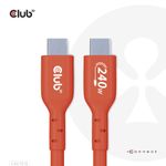 CLUB3D-CAC-1513-cavo-USB-3-m-USB-2.0-USB-C-Arancione