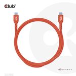 CLUB3D-CAC-1513-cavo-USB-3-m-USB-2.0-USB-C-Arancione