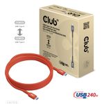 CLUB3D-CAC-1513-cavo-USB-3-m-USB-2.0-USB-C-Arancione