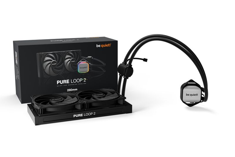 be-quiet--Pure-Loop-2-|-280mm-Processore-Raffreddatore-di-liquidi-tutto-in-uno-14-cm-Nero-1-pz
