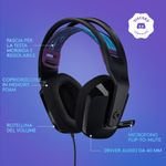 Logitech-G-G335-Auricolare-Cablato-A-Padiglione-Giocare-Nero