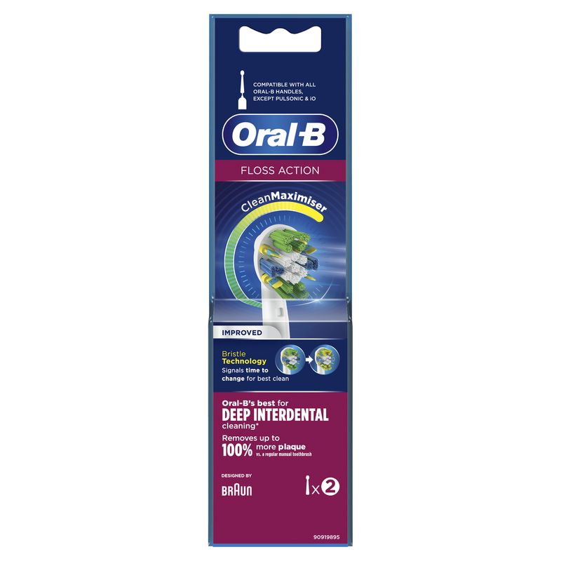 ORAL-B-FLOSS-ACTION-2-PACK-KOAƒCA“WKI-DO-SZCZOTECZKI-ELEKTRYCZNEJ