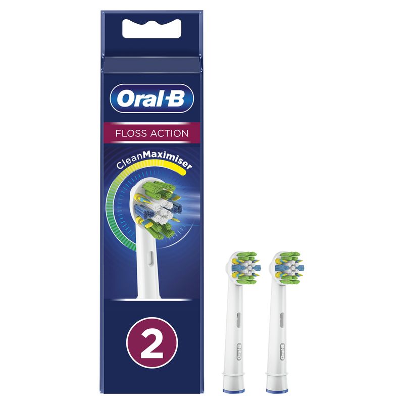 ORAL-B-FLOSS-ACTION-2-PACK-KOAƒCA“WKI-DO-SZCZOTECZKI-ELEKTRYCZNEJ