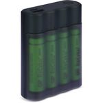 GP Batteries Portable PowerBank 134DX411270AAHCEC4 batteria portatile Nichel-Metallo Idruro (NiMH) 2600 mAh Nero