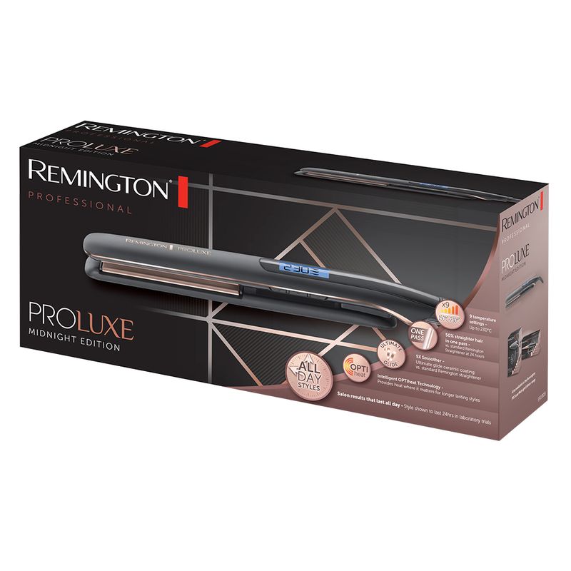 Remington-PROLuxe-Midnight-Edition-Piastra-per-capelli-Caldo-Nero-Rose-Gold-3-m