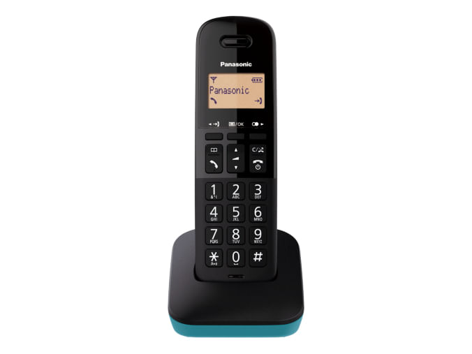 Panasonic-KX-TGB610JT-Telefono-analogico-DECT-Identificatore-di-chiamata-Nero-Blu