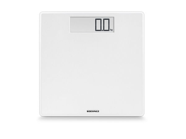 Soehnle-Sense-Safe-100-Quadrato-Bianco-Bilancia-pesapersone-elettronica