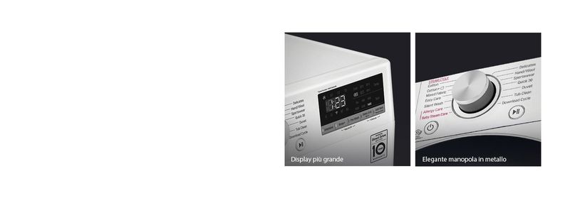 LG-F4WV309S4E-Lavatrice-Intelligente-AIDD-9kg-Vapore-1400-Giri-min-Carica-frontale-Classe-B