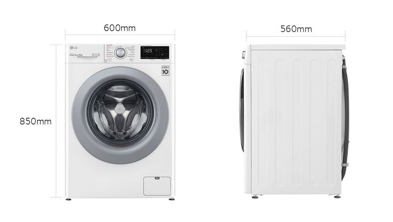 LG-F4WV309S4E-Lavatrice-Intelligente-AIDD-9kg-Vapore-1400-Giri-min-Carica-frontale-Classe-B