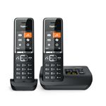 Gigaset-COMFORT-550A-duo-Telefono-analogico-DECT-Identificatore-di-chiamata-Nero