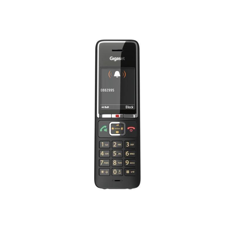 Gigaset-COMFORT-550A-duo-Telefono-analogico-DECT-Identificatore-di-chiamata-Nero