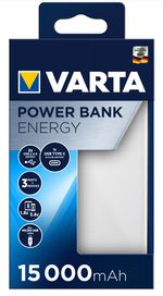 Varta-Energy-15000-Polimeri-di-litio--LiPo--15000-mAh-Nero-Bianco