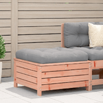 vidaXL Poggiapiedi da Giardino 62x63,5x32 cm Legno Massello di Douglas