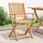 vidaXL Sedie Giardino Pieghevoli 4 pz 57,5x54,5x90 cm Massello Acacia