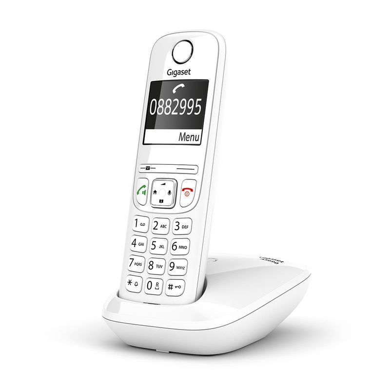 Gigaset-AS690-Telefono-analogico-DECT-Identificatore-di-chiamata-Bianco