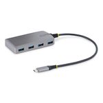 StarTech.com Hub USB-C a 4 porte - 5Gbps - Alimentazione via bus - Hub da USB C a 4x USB