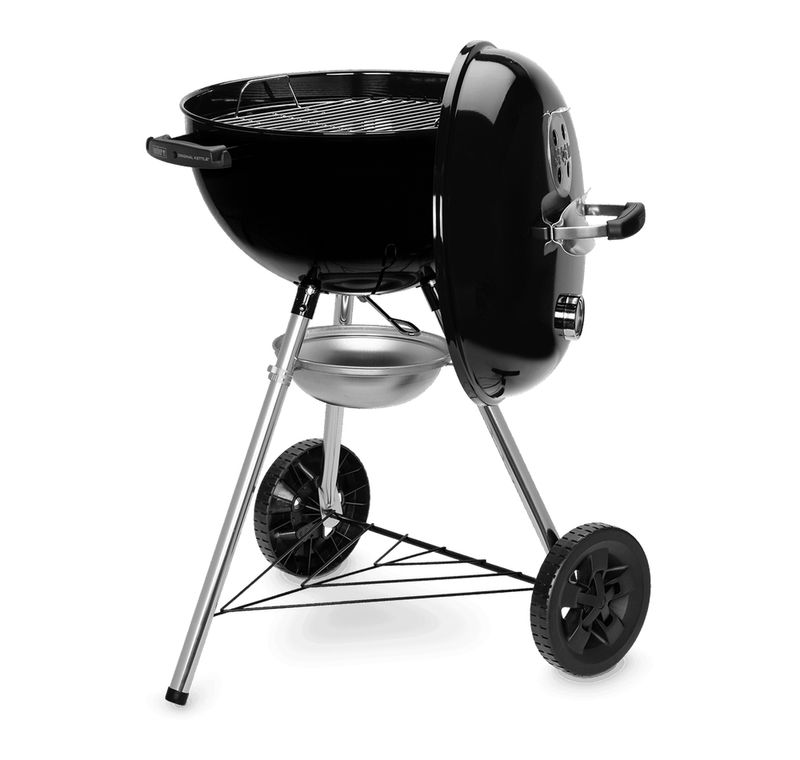 Weber-E-4710-Barbecue-Carrello-Carbone--combustibile--Nero-Argento