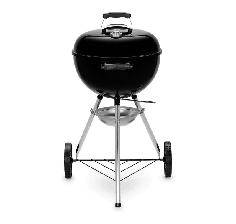 Weber-E-4710-Barbecue-Carrello-Carbone--combustibile--Nero-Argento