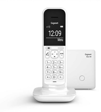 Gigaset-CL390A-Telefono-analogico-DECT-Bianco