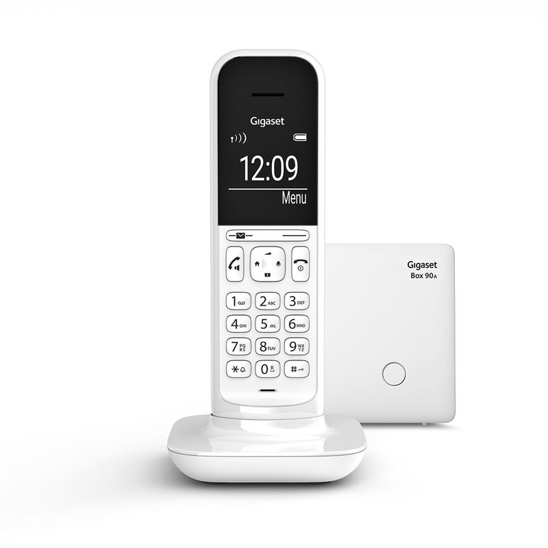 Gigaset-CL390A-Telefono-analogico-DECT-Bianco